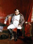 Paul Delaroche Napoleon Bonaparte abdicated in Fontainebleau oil painting